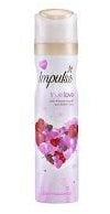 6 x Impulse Body Fragrance Body Spray 75ml True Love