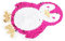 Fenteer Eule Applikation Patches Aufnäher Wendepailletten Applikation für, Hosen, Röcken, Schwarz oder Pink Pinguin, 24 x 18 cm