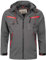 Arctic Seven Herren Softshell Jacke Funktionsjacke Outdoor Regenjacke Atmungsaktiv Fleece Innenfutter AS088 [AS-088-Dunkelgrau-Gr.S]