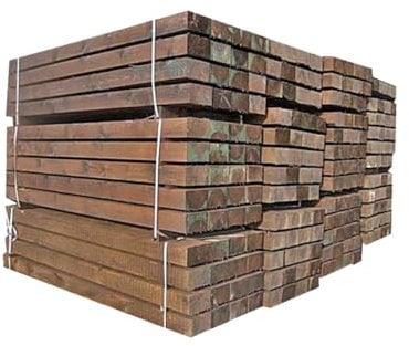 Faura - Traviesas de Madera tratada | Varias Medidas | Seleccione | Precio por Unidad | 22x12x120 cm. -