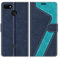 MOBESV Hülle für Google Pixel 3A Handyhülle, Lederhülle mit Kartenfach, Klapphülle mit Ständer, Flip Case Handytasche Schutzhülle, Modisch Blau