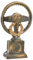 Deitert Trophäe Lenkrad FS15861 Bronze