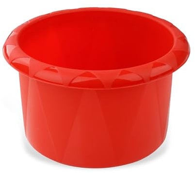 Dr. Oetker Mini-Rundform Ø 16 cm Flexxibel Love, Obstkuchenform aus Silikon, Tortenbodenform für eindrucksvolle Kreationen, hochwertige Silikon-Kuchenform, vielseitige Backform (Farbe: Rot)