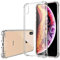 Hually Case for iPhone XS Max (6.5), Ultra-Thin Transparent Flexible Case, Shockproof with Hard PC Back and Air Cushion Cover for iPhone XS Max -Crystal Clear