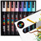 Posca - PC-5M - Rotuladores de pintura - 1.8-2.5 mm - Juego de 20.3 cm de nebulosa en cartera de regalo