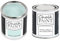 CHALK PAINT EVERYTHING Azzurro Francese & FINITURA - Kit Pronto Vernicia e Proteggi (250 ml + 250 ml)