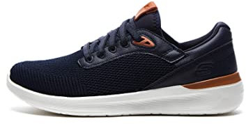 Skechers Lattimora, Scarpe da ginnastica Uomo, Navy Mesh Sintetico, 39.5 EU