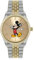 Disney Orologio Analogico al Quarzo Unisex Adulti con Cinturino in Acciaio Inossidabile MK8185