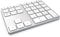 CSL - Bluetooth Numpad - Wireless Ziffernblock mit Multifunktionstasten – Keypad Aluminium - 35 Tasten – Bluetooth 3.0 – Kabellos - kompatibel mit Apple PC Notebook Tablet Laptop - Windows Android iOS