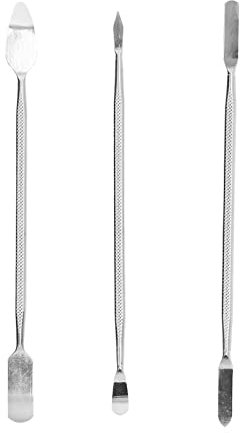 3 Stücke Metall Spudger 2 Enden Reparatur Öffnung Hebelwerkzeug Kit Metall Spudger Set Universal für Handy Tablet Laptop