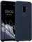 kwmobile Hülle kompatibel mit Samsung Galaxy S9 Plus Hülle - Silikon Handy Case - Handyhülle weiche Oberfläche - kabelloses Laden - Heidelbeerblau