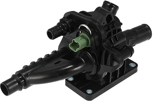 X AUTOHAUX Black Car Thermostat Housing Accessory for Car 9684588980 1336AX