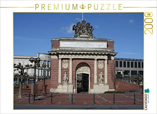 CALVENDO Puzzle Berliner Tor Wesel | 2000 Teile Lege-Größe 90 x 67 cm Foto-Puzzle für glückliche Stunden