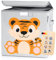 elb finesse ® Aufbewahrungsbox Kinder I süße Tierwelten Motive I extra stabile Spielzeugkiste mit Deckel für Kinderzimmer I Spielzeug Box (33x33x33) zur Aufbewahrung I Ordnungsbox I (Timmi Tiger)