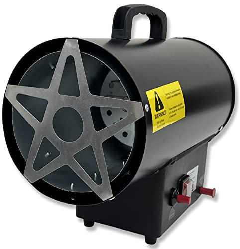 Electric/Propane LPG Gas Space Heater Electric Fan Assisted Powerful Workshop Warmer 2, 3, 15, & 30Kw (15KW)