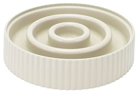 DADEA Slow Feeder Futternapf, Fördert die Verdauung, Haustier-Puzzle-Futternapf, Hundenäpfe Slow Feeder Leicht zu Reinigen, Hundenapf für Langsame Fütterung, Slow Feeder Hundenapf für(Beige)