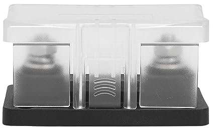 ANL Porte-fusible avec affichage LED, fusible M8 pour voiture, camping-car, yacht, DC48 V (avec 2 fusibles 100 A)