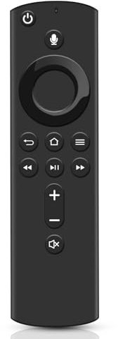 Replacement Voice Remote Control (2nd GEN) fit for Smart TV Stick (2nd Gen&3rd Gen&4K&Lite), Smart TV Cube (1st Gen&2nd Gen),Smart TV (3rd Gen)