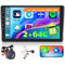 Ohradio 2G+64G per Fiat Panda 2003-2012 Stereo Android 15 GPS con Wireless Carplay Android Auto Radio FM/RDS WiFi + Retrocamera + MIC - Autoradio 2DIN 9 Pollici