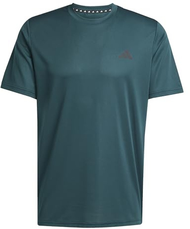 adidas Herren Train Essentials Training Tee, Aurora ivy/Black, XXL