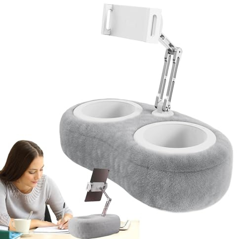 ycezw Tablet Pillow, Tablet Cushion | Creative Lazy Pillow Phone Stand with Snack Bowl, Suitable