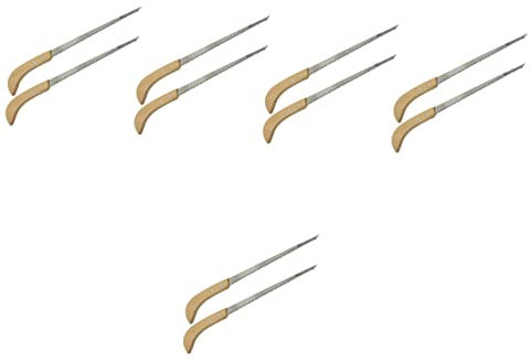 BESPORTBLE 5 Sätze Gartensäge Handsäge Campingsäge Campingsäge Trennsäge Bastelsäge Zugsäge Handsäge Handsäge Holzsäge Handminisäge Für Handwerk Metallschneidesäge 2 Stück * 5