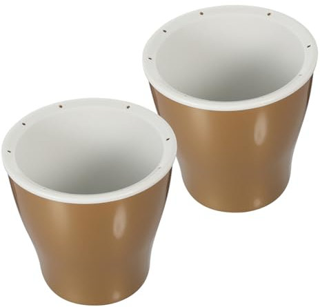 Yardwe 2piezas Soporte De Plantas Almacenamiento De Agua Maceta Automática para Suculentas y Cactus