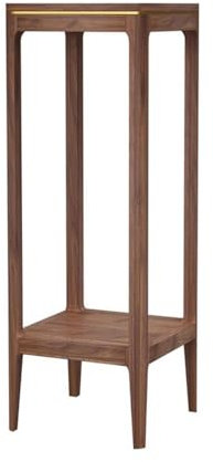 CFY652 Espositore for Piante in Noce Nero, Nuovo portafiori da Terra for Soggiorno Cinese(Grande)