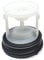 Ricambi for lavatrice a cestello. Compatibili con Haier. Filtro pompa di scarico XQG70-HB1486, tappo porta acque reflue.