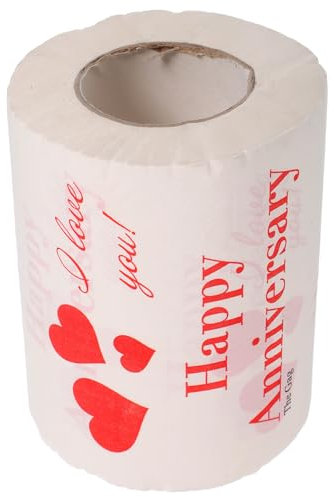 Mipcase Bedrucktes Toilettenpapier Für Valentinstag Farbige Papierrollen Dekoratives Wc-papier Für Badezimmer