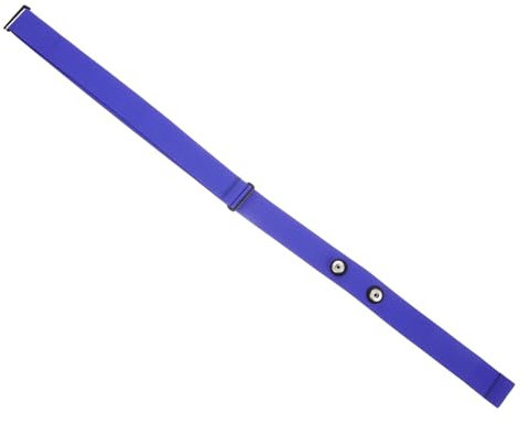 Verstellbarer Brustgurt aus Nylon für Lauftraining und HIIT, Blau