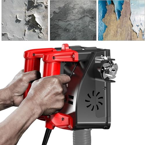 XNYXLPP Commercial Electric Wall Planer,Handheld Power Scraper, Adjustable Depth, for Wallpaper Paint, Construction Sites
