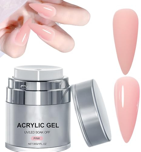 Nail Extension Gel Smooth Manicure Builder Hardener Building Filling | 30g Nail Enhancement Gel Molding Sculpting Procedure for Home Beginners Women Girls