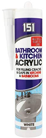 151 Cartridge Refills - Bathroom & Kitchen Acrylic - White