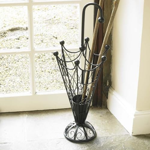 Dibor Cast Iron Decorative Indoor Hallway Umbrella Stand Umbrella Holder - H70cm