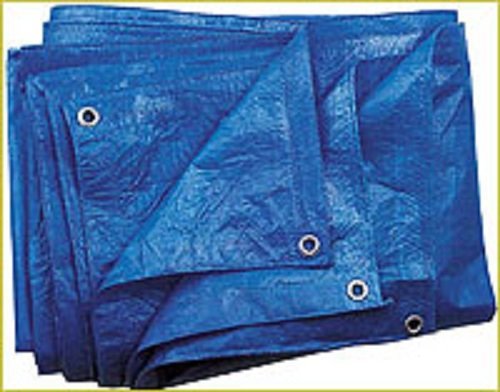 Blaue Abdeckplane Gewebeplane 60g/m², 3x3m Schutzplane Plane zum universellen Gebrauch