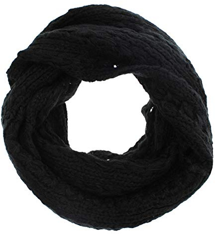 Zac's Alter Ego Warm Cable Knit Womens Loop Scarf/Snood/Cowl