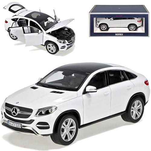 Norev Mercedes-Benz GLE-Klasse Coupe Weiss Ab 2015 1/18 Modell Auto
