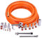 Wynnsky 3/20,3 cm X 7,6 m Flexible Compresseur d'air en PVC avec 17 pièces Air Outil et kit d'accessoires Kit d'accessoires. Air et tuyau d'air...