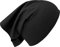 Baumwoll Unterzieh Kopftuch, Bonnet, instant Kopftuch, Bone, schwarz