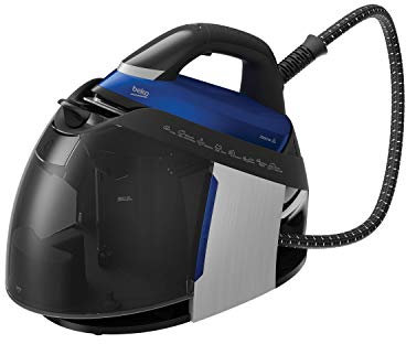 Beko SGA 8328B Centrale Repassage Phoenix 2 800 W, Bleu, Noir et INOX