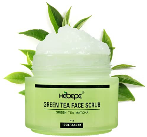 Hebepe Matcha Grüner Tee Gesichtspeeling