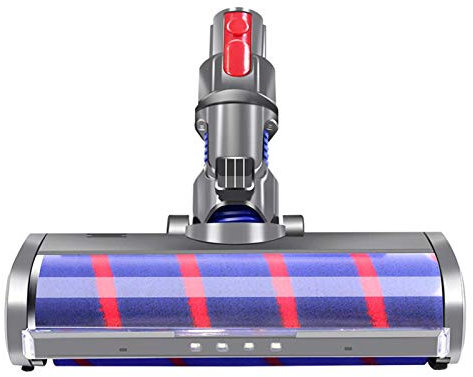 POHOVE Suave Rodillo Limpiador Cabeza Con Bombillas LED Para Dyso-N sin Cables Adhesivo Aspiradora V7 V8 V10 V11 Modelos, Dyso-N Aspiradora Cabeza Recambio Doméstico Esponjoso Mopa Cepillo Herramienta