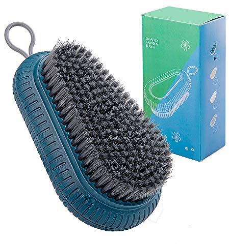Brosse à récurer pour la salle de bain, les douches, les carreaux, les coutures, les éviers, brosse de nettoyage portable en plastique souple