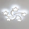 Goeco LED Deckenleuchte,Wohnzimmerlampe,Schlafzimmer Deckenlampe 60W 6700LM moderne Deckenbeleuchtung, 6500K kühles weißes Licht