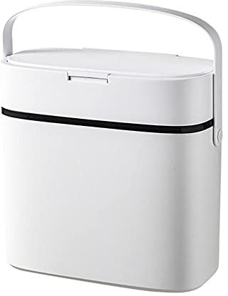 U/D Trash Can Automatic Lid With Double Dual Split Waste Rubbish Recycling Bin Recycle Trash Garbage Can With Separate Dual Compartment Dustbin Great For Kitchen, Office & Home