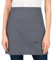 PALLTEX AMAYA Kochschürze Männer Kurz Kochschürze Damen Kurz Schürze Damen Schürze Herren für Kochen Basteln Malen Backen (Grau)