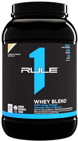 Rule One R1 Whey Blend, Cookies & Creme - 884g
