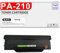 APRONE PA-210 Kompatible für PA210 PA 210 für P2500W P2502W P2508W M6500NW M6500N M6500W M6550NW M6552NW M6558NW M6600N M6600NW(1 Pack)