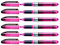 STABILO Set di 6 evidenziatori NAVIGATOR tascabile Pte smussato rosa